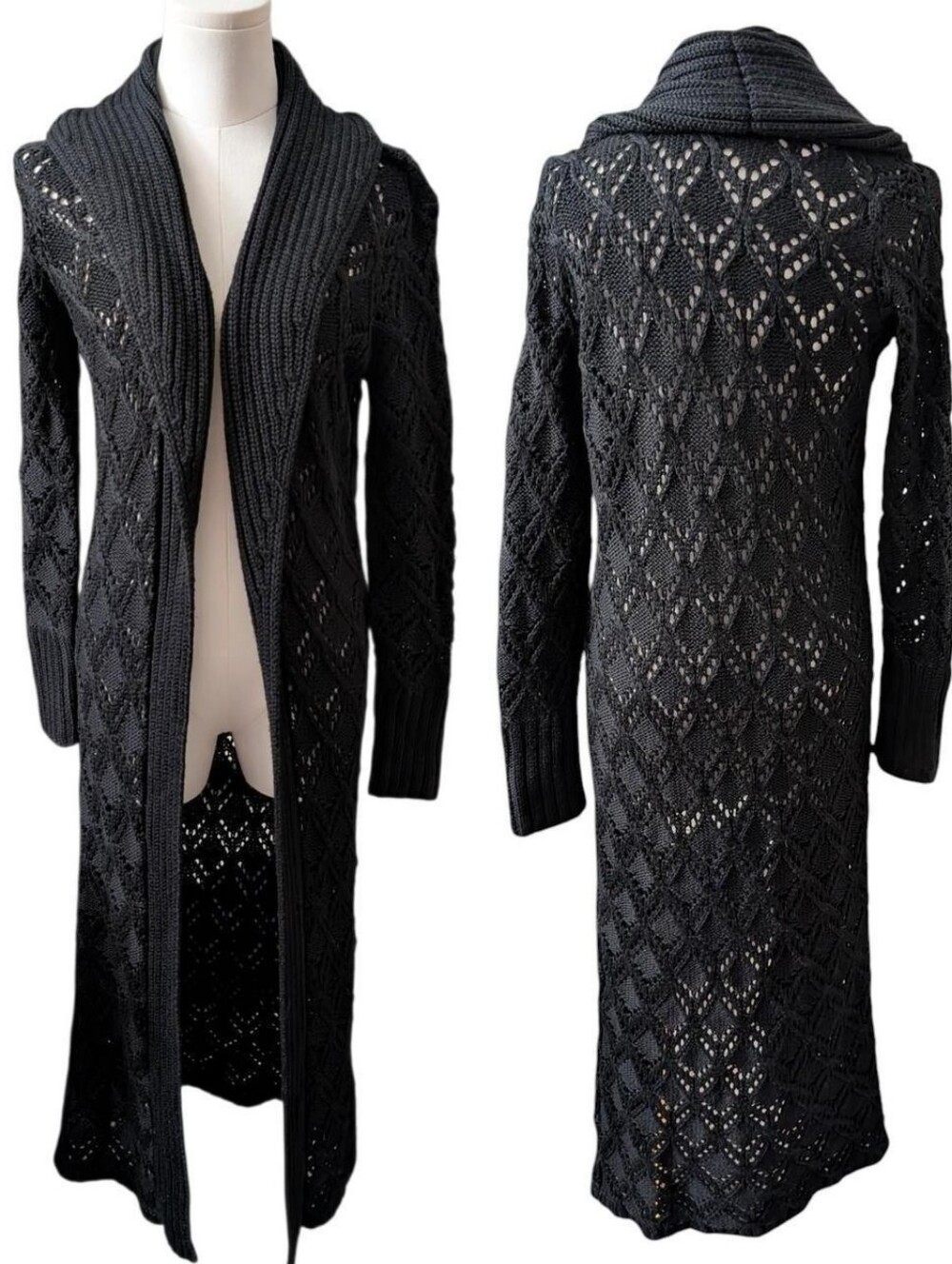 Dramatic Witchy Knit Duster Cardigan (XS-XL) ‼️open to offers‼️